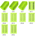 Miniatyrbild 3 av 8: Cat Eye Lashes Fake Eyelashes Look Like Extensions X127 X127 X127