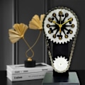 Miniatyrbilde 9 av 10: Chain Gear Clock Desktop Clock 2 2 2