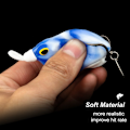 Miniatyrbillede 6 af 10: 2stk Umpan Katak Fishing Frog Lure Topwater Frog lokker multicolor 6.5cm2pcs-2pcs
