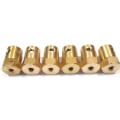 Pikkukuva 10 / 10: Kuusikulmainen messinkiakselin kytkin 4mm 4mm
