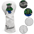 Miniatyrbild 6 av 9: Golf Club Head Covers Golf Wood Cover WHITE DRIVER COVER DRIVER White Driver Cover-Driver Cover
