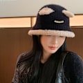 Pikkukuva 8 / 10: Faux Fur Beanies Hattu Neulottu Cap CAMEL camel