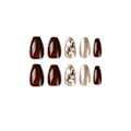 Pikkukuva 7 / 10: 24 kpl Fake Nails pitkät ranskalaiset JP2373 JP2373 JP2373