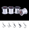 Miniatyrbillede 9 af 10: 4 Ruller Fiskesnøre Nylon Flettet Stærk Fiskesnor 0,2MM -155M 0.2mm -155m