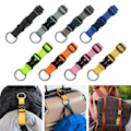 Miniatyrbillede 10 af 10: 2stk Bagage Strap Jacket Gripper ARMY GREEN army green