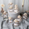 Pikkukuva 8 / 10: 10 kpl Wedding Favor Box Suklaa karkkirasiat CLEAR RED CLEAR Clear red