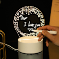Miniatyrbillede 3 af 10: Led Message Board Akryl Note Board 1 1 1