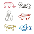 Miniatyrbillede 10 af 10: 50 STK Papirclips Bindeclips PIG PIG pig