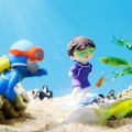 Miniatyrbillede 6 af 10: 3 stk akvariepynt akvarieindretning 3 stk 02 3 stk 02 3Pcs 02