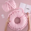 Pikkukuva 7 / 10: 250/500g Virkkauslanka Lankapallo VAANELA 500G 500G Pink 500g-500g