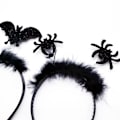Miniatyrbilde 5 av 9: 3 STK Halloween Hode Bøyle Masquerade Pannebånd EDDERKOPP EDDERKOPP spider