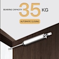 Miniatyrbillede 3 af 10: Justerbar bufferpositioneringsstop BRUN brown