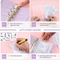 Miniatyrbilde 7 av 10: A6 Budget Perm Notebook Planner ROSA Pink