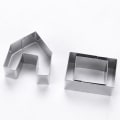 Miniatyrbilde 8 av 10: 9 stk Julekakekutter Kjekskutterformsett Cookie Silver