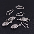 Pikkukuva 2 / 6: 40 kpl Pearl Clasps Kaulakoru Hakaset Filigraanilukot