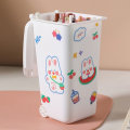 Pikkukuva 5 / 10: Desktop Bin Mini Roskakori CAN ILMAN TARROT ILMAN White Without Stickers-Without Stickers