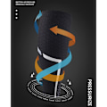 Miniatyrbillede 6 af 10: Shin Guard Ben Sleeve SORT M black M