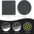 Miniatyrbillede 2 af 10: 4 stk Silikone Isoleringspude Silikone Honeycomb Isoleringspude D