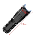 Miniatyrbillede 7 af 10: LED lommelygte Spotlight SORT black