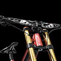 Miniatyrbild 8 av 10: Skyddsdekal för cykelstyre Cykelvevdekaler handlebar 3