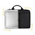 Miniatyrbillede 8 af 10: Laptoptaske Computertaske SORT 15,6 TOMMER 15,6 TOMMER black 15.6 inch-15.6 inch