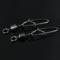 Miniatyrbilde 8 av 10: 50 stk Fishing Snap Connector med Pin Rolling Swivel 8 8 8