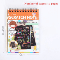 Miniatyrbilde 2 av 10: Scratch Notebook Scratch Art Painting Doodle MPINK PINK MPink