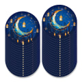 Miniatyrbillede 8 af 10: Eid Mubarak Servietter Eid al-Fitr Fest 2 2