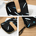 Miniatyrbillede 5 af 10: Dame Pung Clutch Taske SORT Black