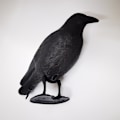 Miniatyrbilde 8 av 10: Life Size Crow Scarer Pigeon Skadedyrkontroll