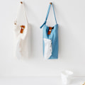 Miniatyrbillede 4 af 10: Lærred Tissue Box Servietholder GRÅ grey