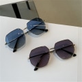 Miniatyrbilde 4 av 10: Hexagon Solbriller Polygon Shades SORT-SORT SORT-SORT Black-Black