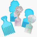 Miniatyrbillede 4 af 4: Forme Harpiks Forme Kam Harpiks