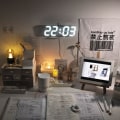 Miniatyrbilde 8 av 10: Elektronisk klokke Digital klokke 2 2 2
