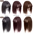 Pikkukuva 2 / 10: Liuhai Hair Patch Reissue Block tummanruskea 25cm 25cm dark brown 25CM-25CM