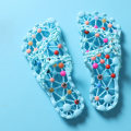 Miniatyrbild 1 av 10: Zonterapi Sandaler Fotmassager LJUSBLÅ 37-38 light blue 37-38