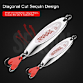 Miniatyrbild 7 av 10: 8st/ Set Geringspalljetter Metall Lure Fiske Lure Sked Lure 8Pcs/Set
