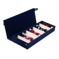 Miniatyrbillede 1 af 10: Brilleetui Solbriller Displaystativ NAVY BLÅ Navy blue