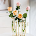 Miniatyrbillede 7 af 10: Hængslet blomstervase Glasvase C C C