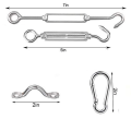 Miniatyrbilde 2 av 7: Wire Rope Kit Turnbuckle Wire Strammer Kit Globe String Light