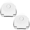 Miniatyrbilde 5 av 10: Barberhøvelholder Barbermaskinholder GRÅ 2STK 2STK Grey 2Pcs-2Pcs