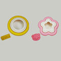 Miniatyrbillede 8 af 8: 4 stk Sandwichform Tusi Maker GUL 2STK GUL 2STK yellow 2pc