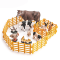 Miniatyrbilde 3 av 10: 10/20 STK Simulert gårdsgjerdesett Faux tregjerde 5-10STK 5-10pcs