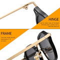Miniatyrbilde 7 av 10: Små firkantede solbriller Punk Shades C7 C7 C7