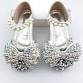 Miniatyrbilde 10 av 10: Sløyfe Krystallsmykker Rhinestone Bowknot SORT LARGE SORT LARGE Black Large