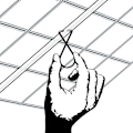 Miniatyrbillede 3 af 7: 200 STK Loftflisekroge T-bar Clips Drop Clips Clips