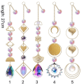 Miniatyrbilde 2 av 8: Sun Catcher Rainbow Prisms Anheng 1 1 1