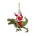 Miniatyrbilde 1 av 10: Juledinosaurpynt Juletredinosauranheng 10 10