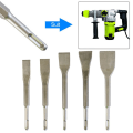 Miniatyrbillede 3 af 8: Buet fladmejsel slagbor 5 STK 5Pcs