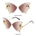 Pikkukuva 7 / 10: Diamond Butterfly Aurinkolasit Bling Aurinkolasit GRADIENT BROWN Gradient Brown